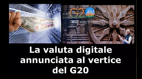 La valuta digitale annunciata al vertice del G20