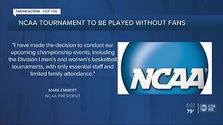 March Sadness: NCAA tournament to be played without fans
