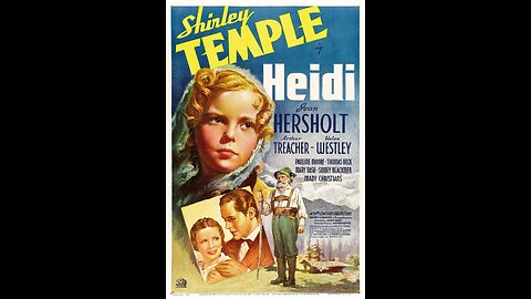 Heidi (1937) | Shirley Temple, Colorized version, (Remastered Color)