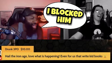 Eric July with Razorfist Blocks ME from His Chat LIVE