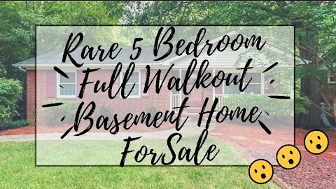 RARE 5 Bedroom Full Walkout Basement Starmount Neighborhood Home For Sale in Charlotte NC!