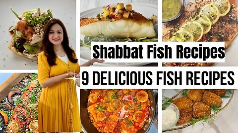 Shabbat Fish Recipes That You Will LOVE Come & Cook With Me 9 Delicious Fish Recipes Sonya's Prep