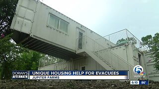 Jupiter Farms man donates shipping container home to Bahamian family displaced by Dorian