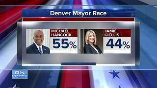 Denver mayoral runoff election - preliminary results