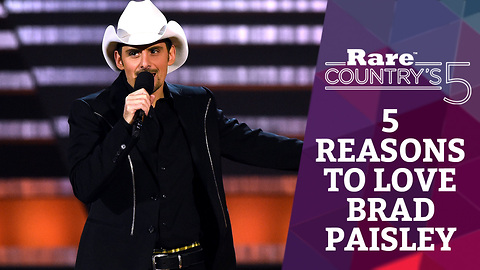 Five Reasons to Love Brad Paisley | Rare Country's 5