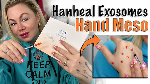 DIY Hanheal Exosomes in Hands to Reverse Aging, AceCosm| Code Jessica10 Saves you money