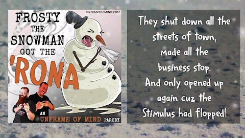 FROSTY THE SNOWMAN (got the ‘rona) - (parody)