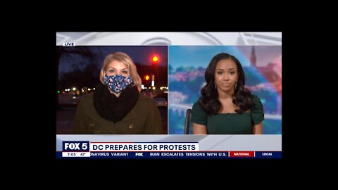 FOX 5 BLM supporting anchor Jeannette Reyes suddenly cares about Trump supporters wearing masks
