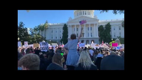 Sacramento School Walkout Protest - California Mandate