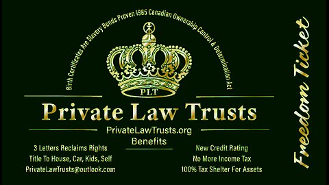 PrivateLawTrusts.org Open House - March 23, 2024