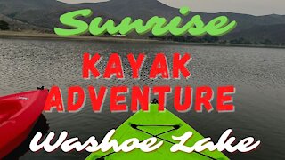 Sunrise Kayak Adventure at Washoe Lake