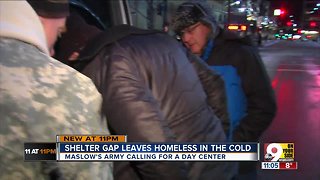 Maslow's Army shuttles homeless to shelters