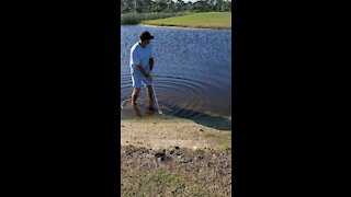 Water Shot, Golf, Sandridge Lakes Course