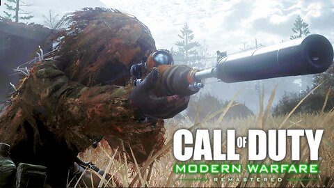 Modern Warfare Remastered | Sniper Mission Gameplay