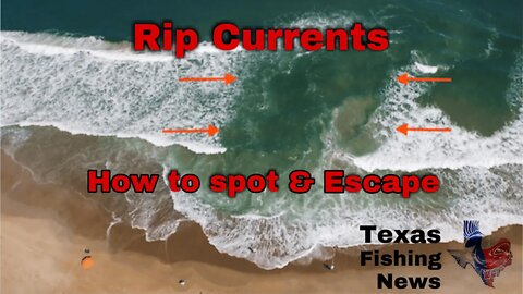 How to spot and escape RIP CURRENTS
