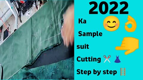 Sample suit Cutting step by step ❤️👗✂️ very easy Way Laining cutting Punjabi👌Heena Tailor
