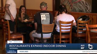 Restaurants expand indoor dining
