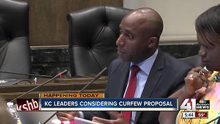 KC leaders consider curfew proposal