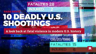 Deadliest Mass Shootings in U.S | Rare News