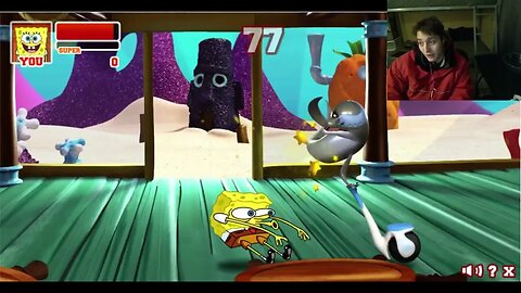 Dr Blowhole The Dolphin VS SpongeBob SquarePants In A Nickelodeon Super Brawl 2 Battle