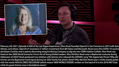 Dr. Judy Mikovits | Who Are Elon Musk & Yuval Noah Harari? What Are the Agendas of Musk & Harari? Why Is Harari Pushing "Surveillance Under the Skin?" Why Is Musk Pushing "Carbon Taxes"? What Caused Tower #7 to Fall Down?