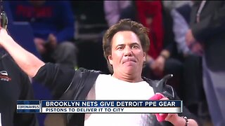 Pistons owner Tom Gores partners with Nets owners to help get masks, goggles to Detroit