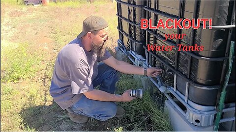 Blackout Water Totes