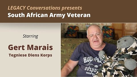 Legacy Conversations - Gert Marais - Tegniese Diens Korps