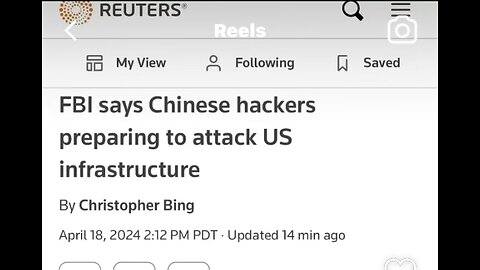 Captioned - CCP are waiting to hack US infrastructure