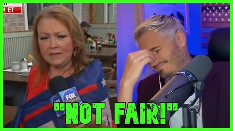 'NOT FAIR!': MAGA Woman CRIES In Diner Wrapped In Trump Flag | The Kyle Kulinski Show