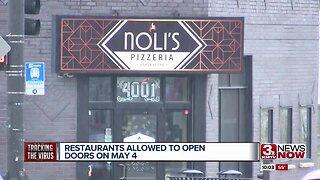 Nebraska restaurants allowed to open doors on May 4