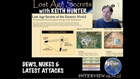 KEITH HUNTER: DEWS, NUKES AND LATEST ATTACKS