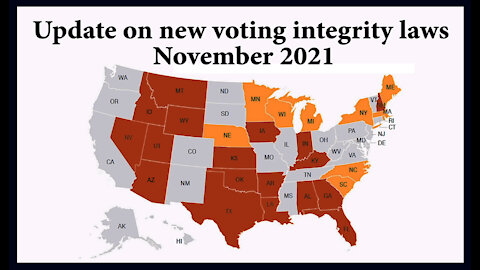 Update on New Voting Integrity Laws