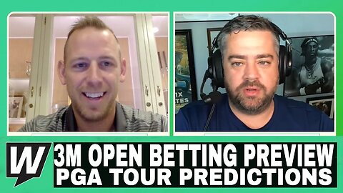 3M Open Betting Preview | PGA Tour Predictions and Odds | Tee Time from Vegas | July 20