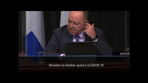 Quebec (Dubé) does NOT want to get rid of the vaxx passport