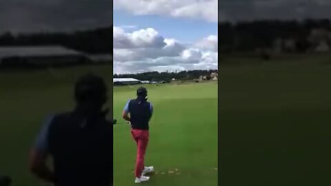 Gordon Sargent unleashes a massive drive at St Andrews! #golf #gordonsaregent #tomgillisgolf