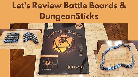 Let's Review Battle Boards and DungeonSticks