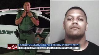 Pasco Corporal being fired after DUI arrest, crashing into parked car