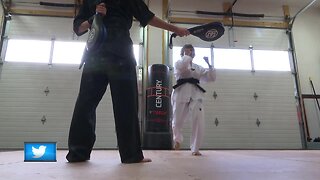 Local grandmother earns her black belt