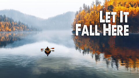 Let It Fall Here | Mountain People Worship (Worship Lyric Video)
