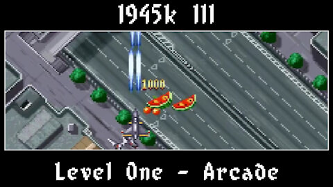 First Level - 1945k III - Arcade (2000)