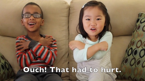Precious little kids tell the story of Easter