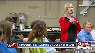 Students, legislators discuss key education issues