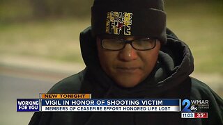 Baltimore Ceasefire Effort holds vigil in honor of man killed in West Baltimore