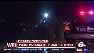 Man, woman struck by vehicle in hit-and-run on Indy's southeast side