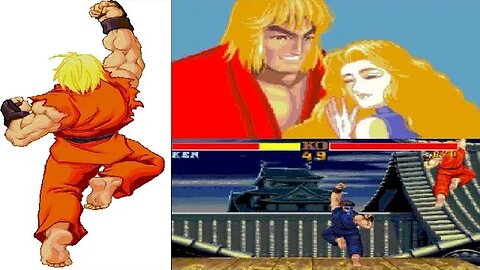 Street Fighter 2 Ken Arcade 1994 60FPS Hard Hack #gaming #trending #viral #streetfighter #ken