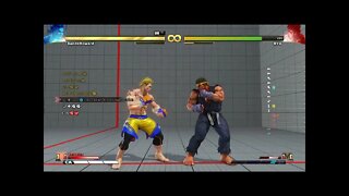 Street Fighter V Modo Desafio 1-10 Luke Sem Cortes