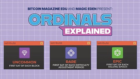 What are Satributes & Recursions? | Ordinals Explained: Episode 3