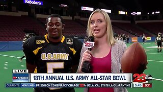 Live interview with Sam Stewart Jr ahead of U.S. Army All-Star Bowl