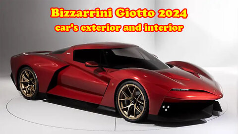 Bizzarrini Giotto 2024 car's exterior and interior